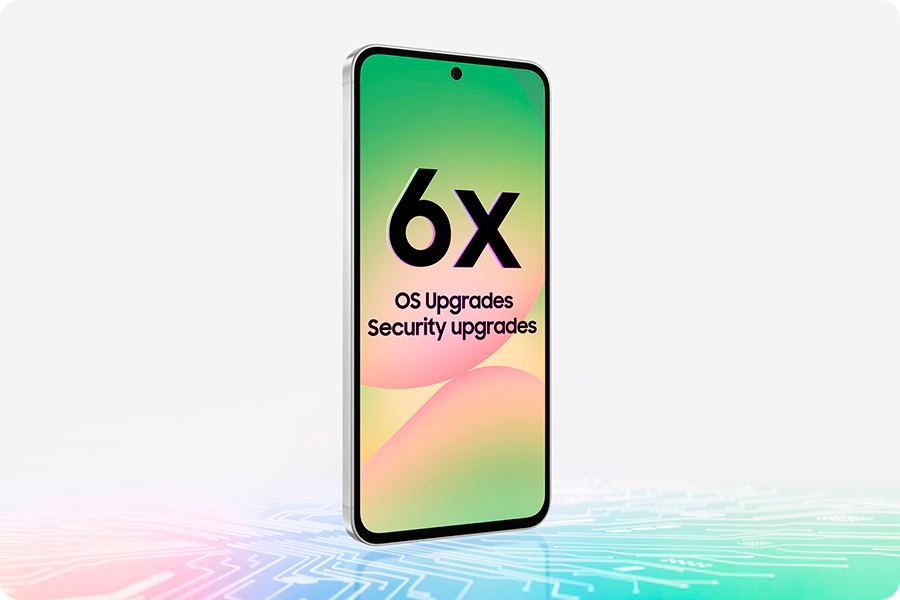 Hecho para durar con x6 actualizaciones OS